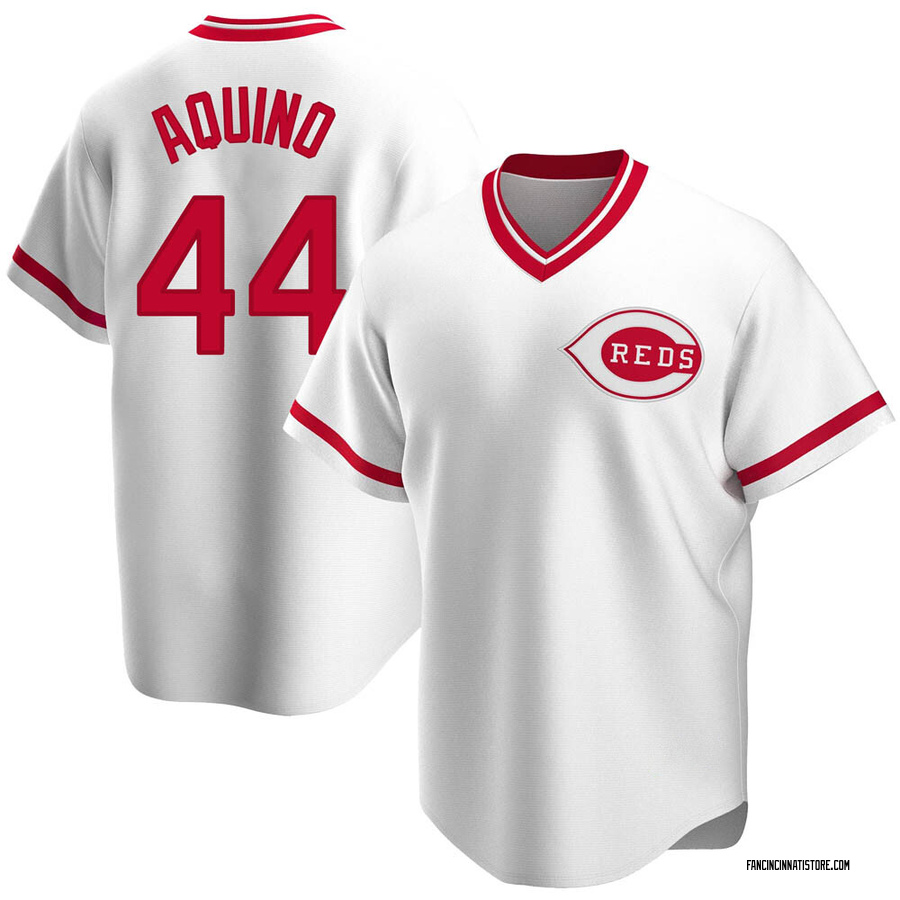 cincinnati reds aquino jersey