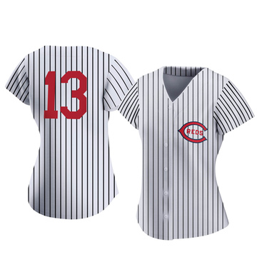 Dave Concepcion Men's Cincinnati Reds Throwback Jersey - White Replica