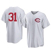 White Replica Henry Ramos Youth Cincinnati Reds 2022 Field Of Dreams Jersey